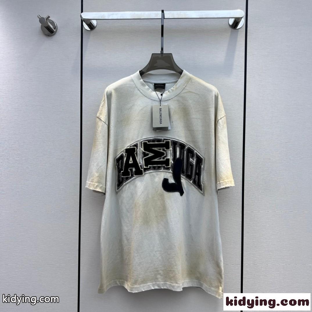バレンシアガ Tシャツ コピー SKATER 半袖Tシャツ ユニセックス オーバーサイズ-0