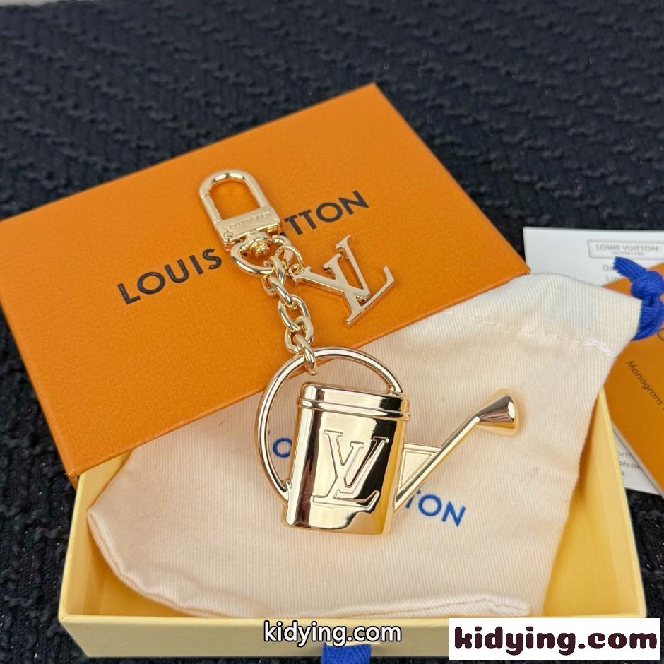 ルイ・ヴィトン キーホルダー 偽物 おしゃれ LV ジョウロモチーフ バッグチャーム-3