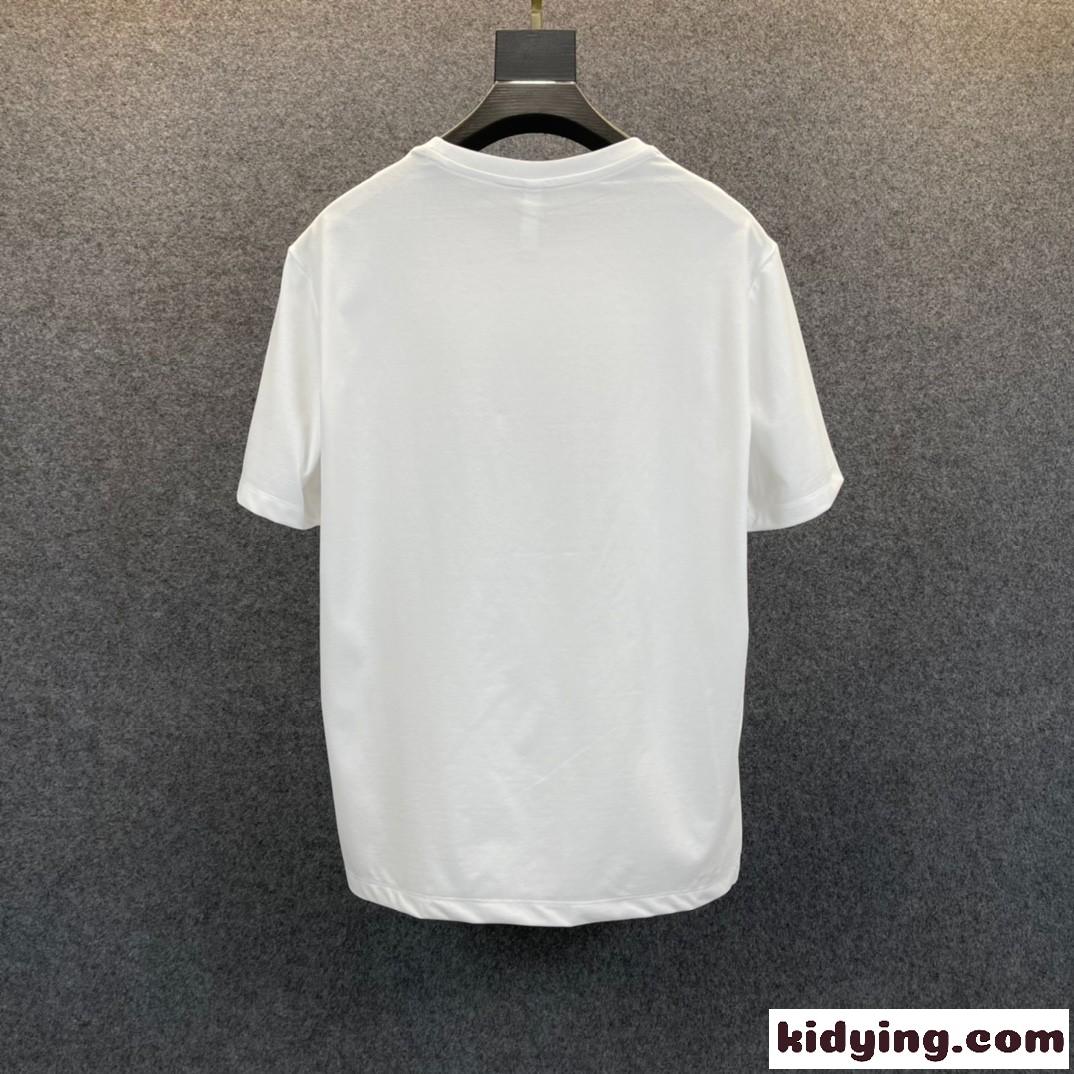 コットン メンズ 半袖 トップス ジバンシィ Tシャツ コピー 快適 オシャレ プリント カジュアル クールネック-4