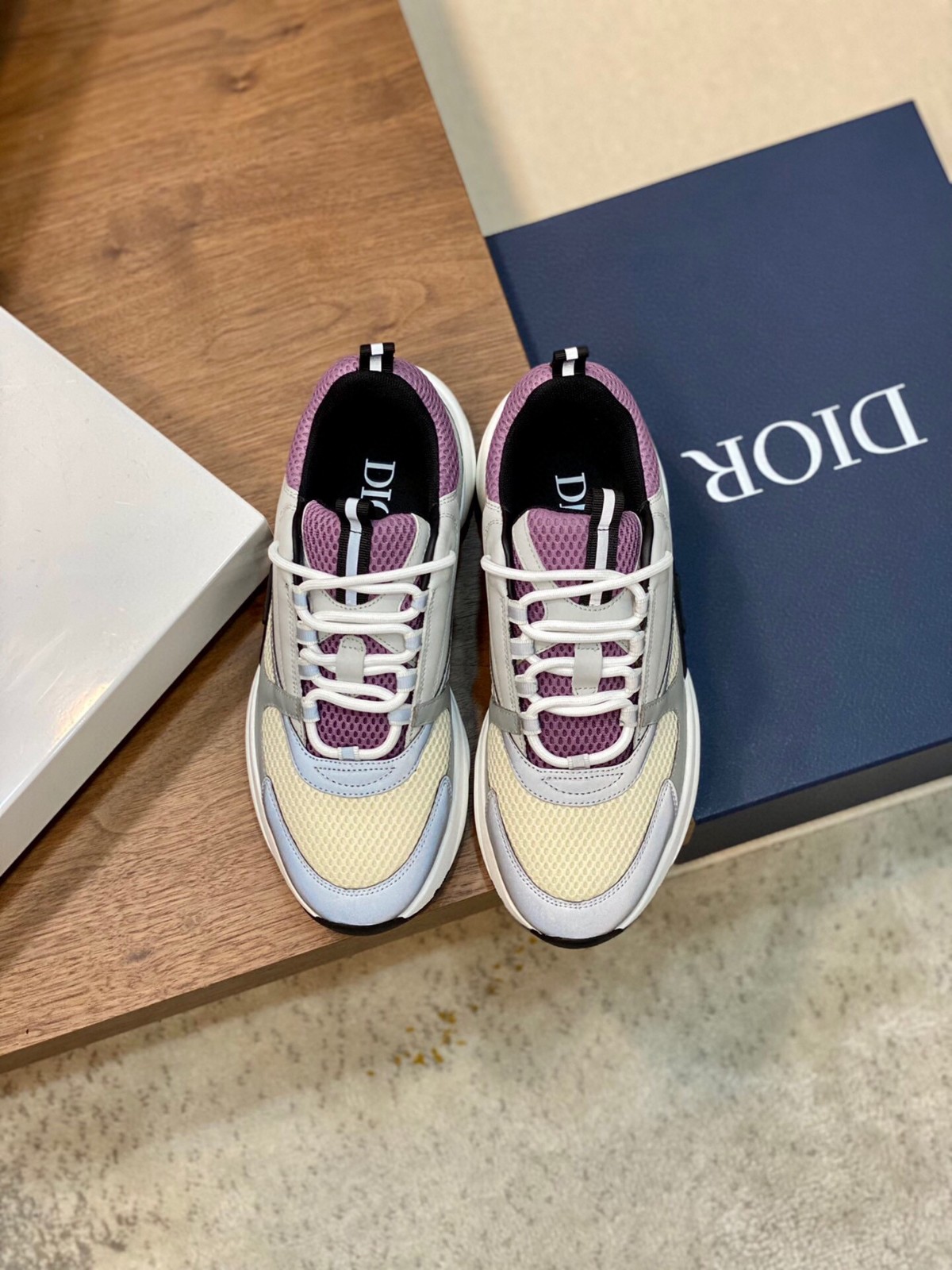 大人気 クリスチャン・ディオール スニーカー コピー カジュアル Dior B22 スニーカー-2