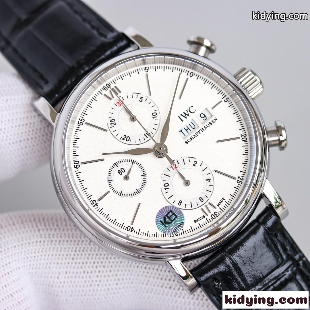 IWC カジュアル ビジネス メンズ 腕時計 ウォッチワインダー 時計 コピー 多機能 上品 42mm アナログ-1