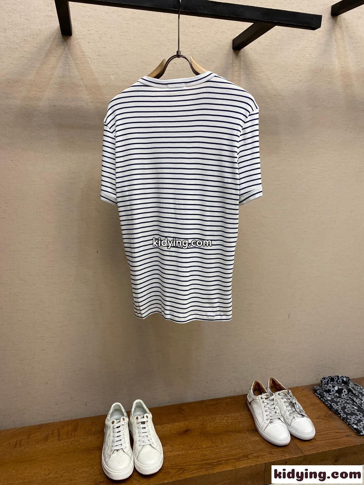 カジュアル 定番 クルーネック プラダ Tシャツ コピー メンズ 半袖 トップス-1