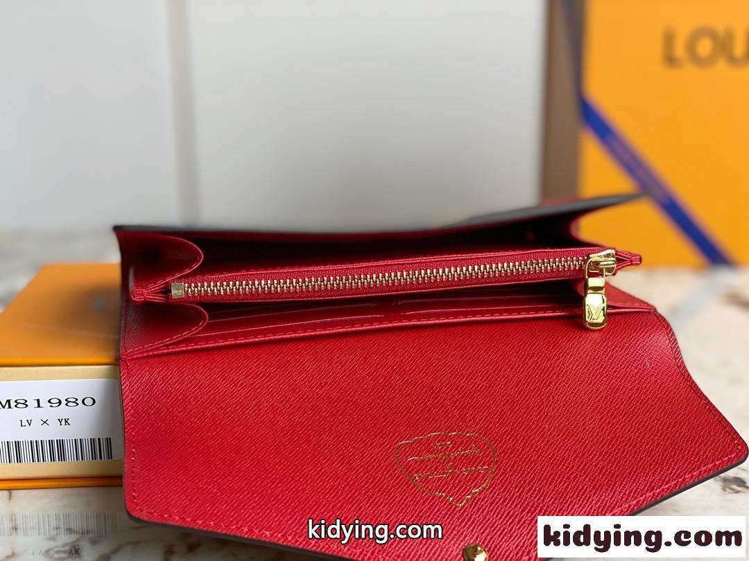 LV × YK ポルトフォイユ･サラ NM モノグラム ルイ・ヴィトン 財布 コピー 人気-3