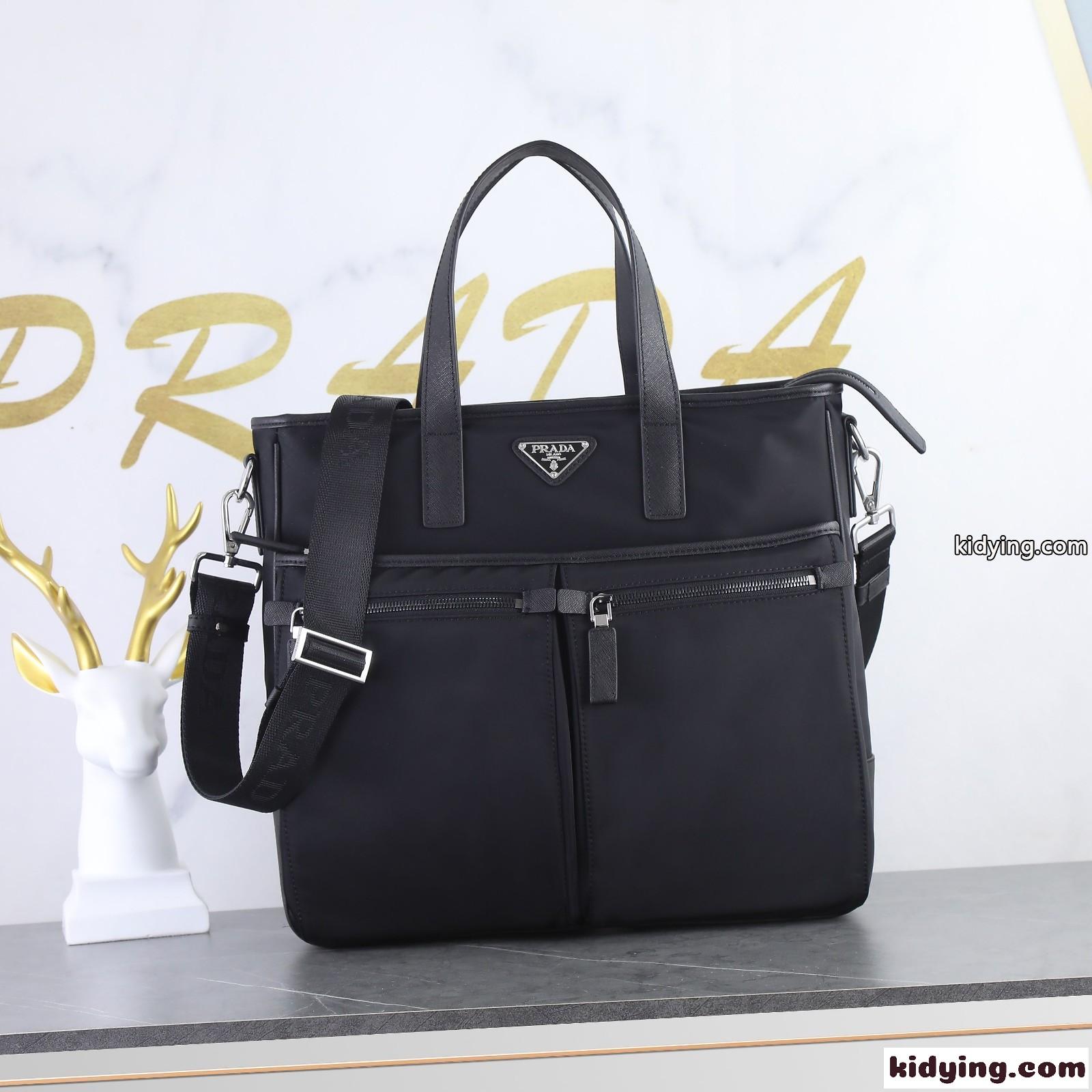 2VG860 上品 お洒落 ビジネス カジュアル プラダ バッグ コピー メンズ トートバッグ 人気-0