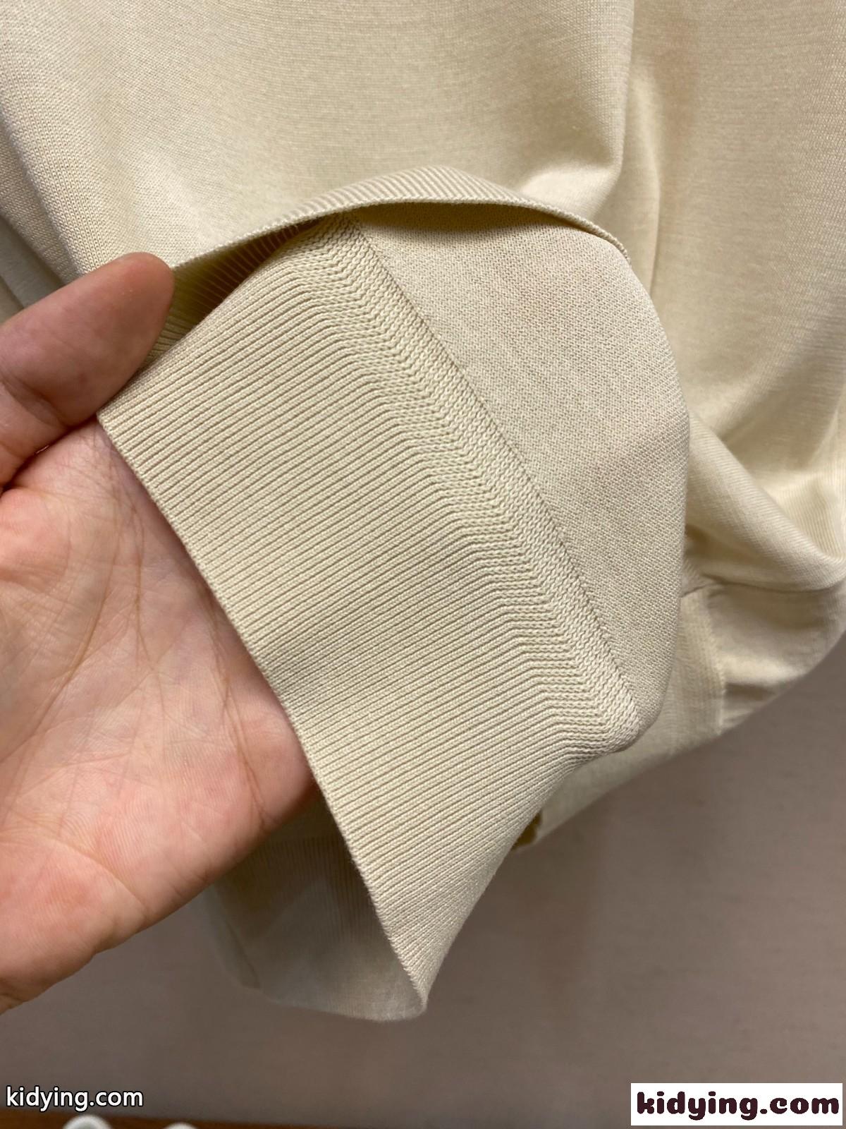 シンプル 上品 半袖 ニットポロ トムフォード ニット 偽物 ベージュ-4