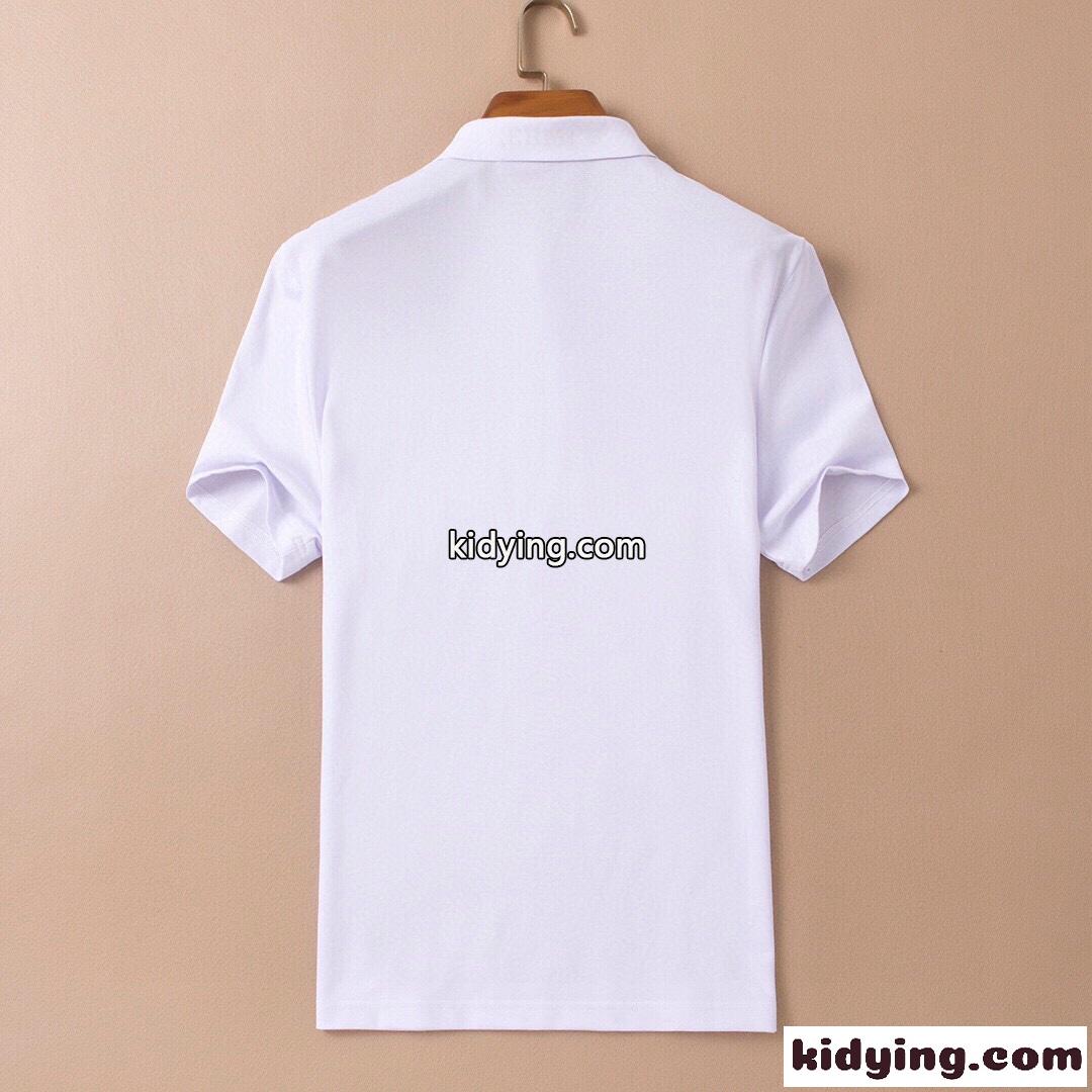3色あり シンプル カジュアル エルメス 半袖tシャツ コピー おしゃれ 快適 フォーマル ポロシャツ-4