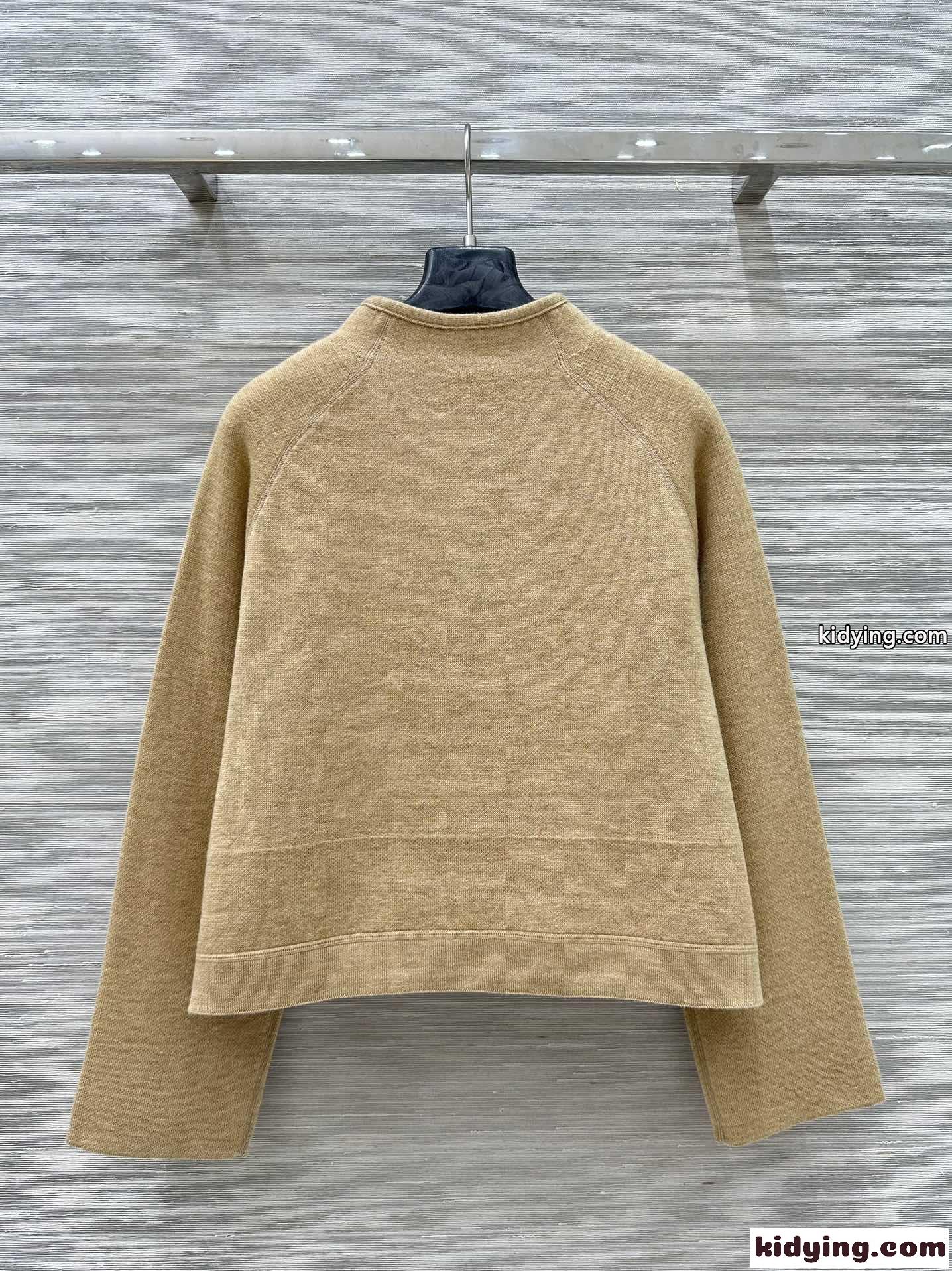 洗練された 上品 リバーシブルジャケット クリスチャン・ディオール ニット コピー ベージュ-5