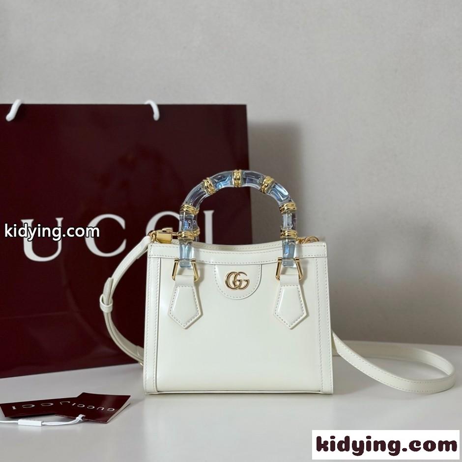 GUCCI ダイアナ スモール トートバッグ グッチ スーパーコピー 832936 ホワイト-0