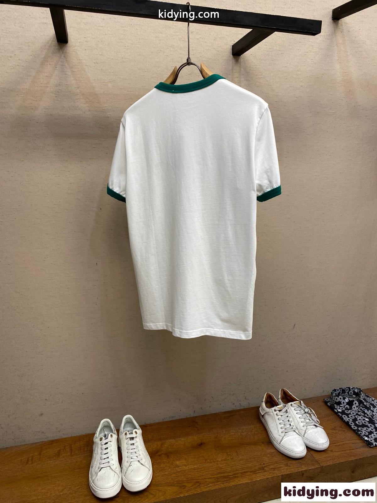 バーバリー 半袖Tシャツ コピー おしゃれ コットンク ルーネック Tシャツ-0