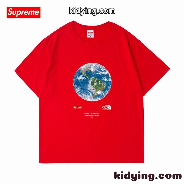 全8色 ゆったり ユニセックス クルーネック 定番 カジュアル シュプリーム tシャツ コピー おしゃれ 人気-6
