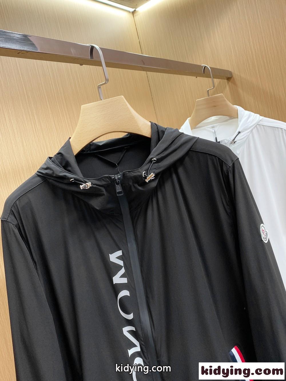 男女兼用 春夏 薄手 速乾 UVカット フード付き モンクレール ジャケット コピー 長袖 アウター-0