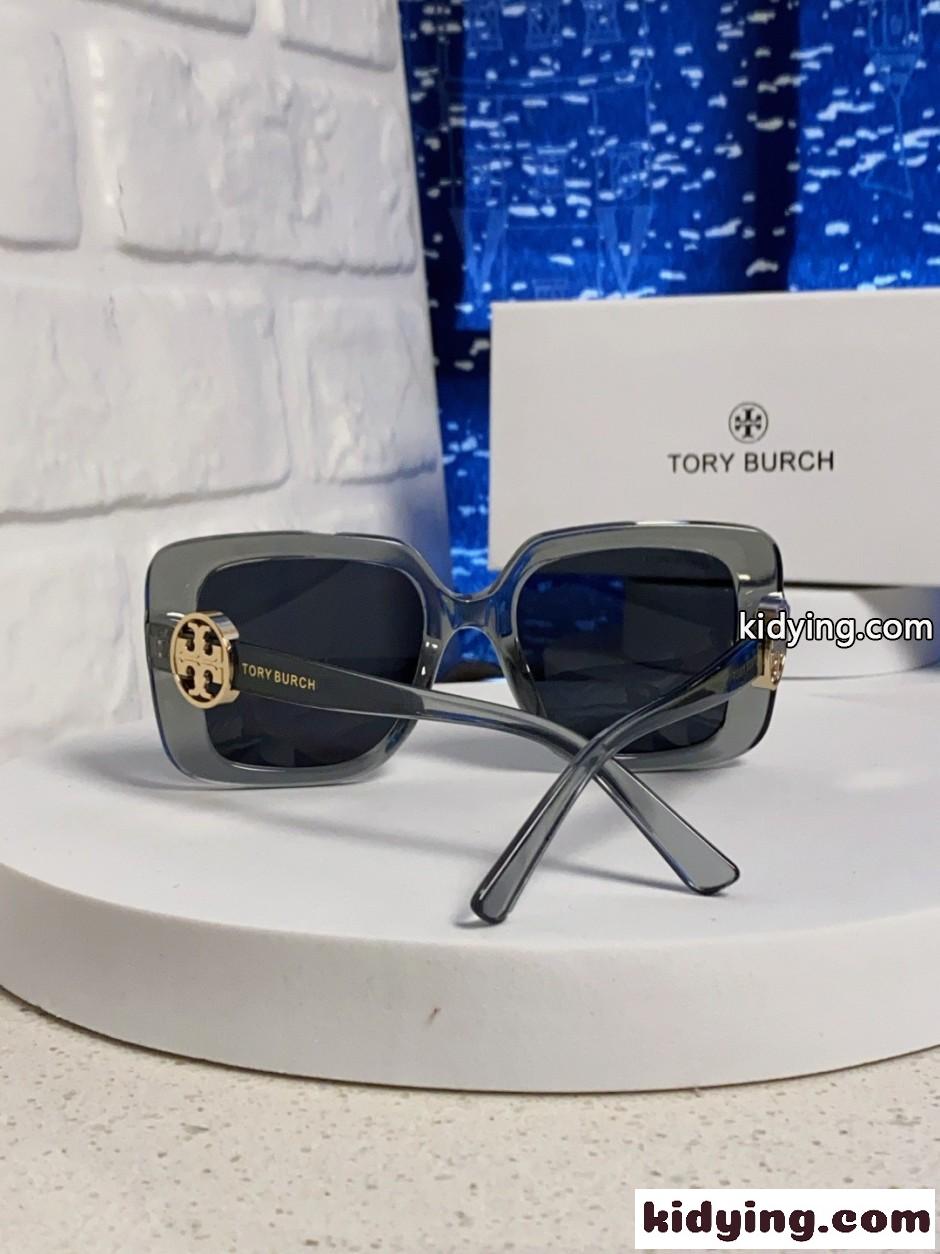 小顔効果 スタイリッシュ トリーバーチ サングラス 偽物 ダブルT アイウェア-0