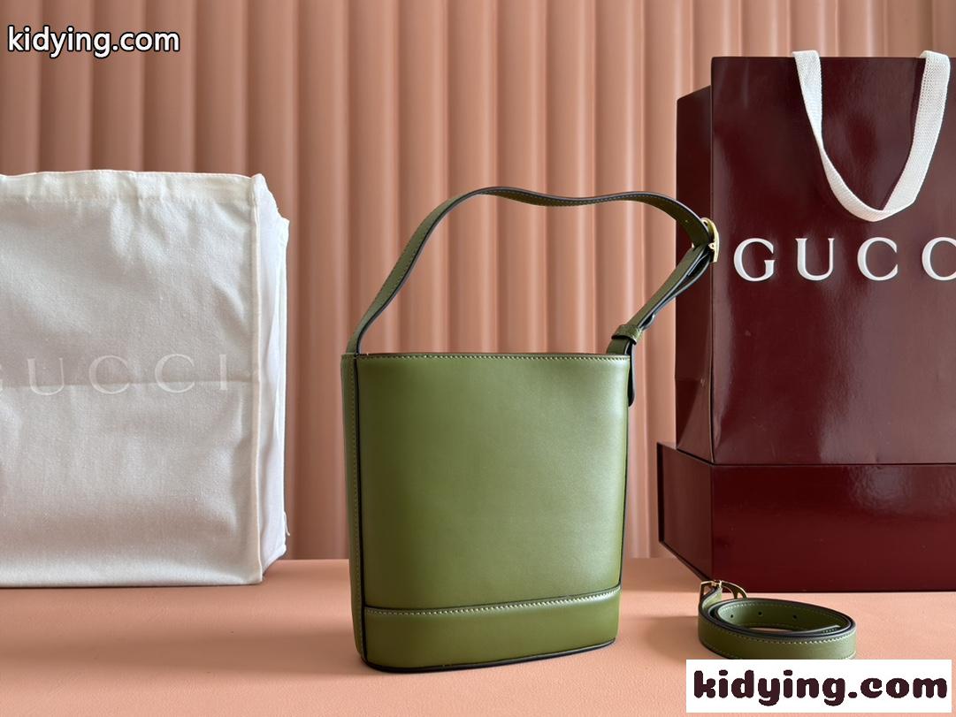 GUCCI 73 スモール バケットバッグ グッチ バッグ スーパーコピー 833665 グリーン-0