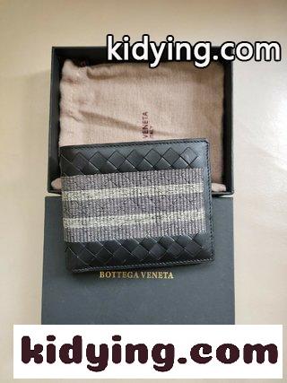 BVボッテガヴェネタBottega Veneta 男性用の短い財布 ボッテガヴェネタ 財布 人気コピー 新しいコーナーは色を合わせて-1