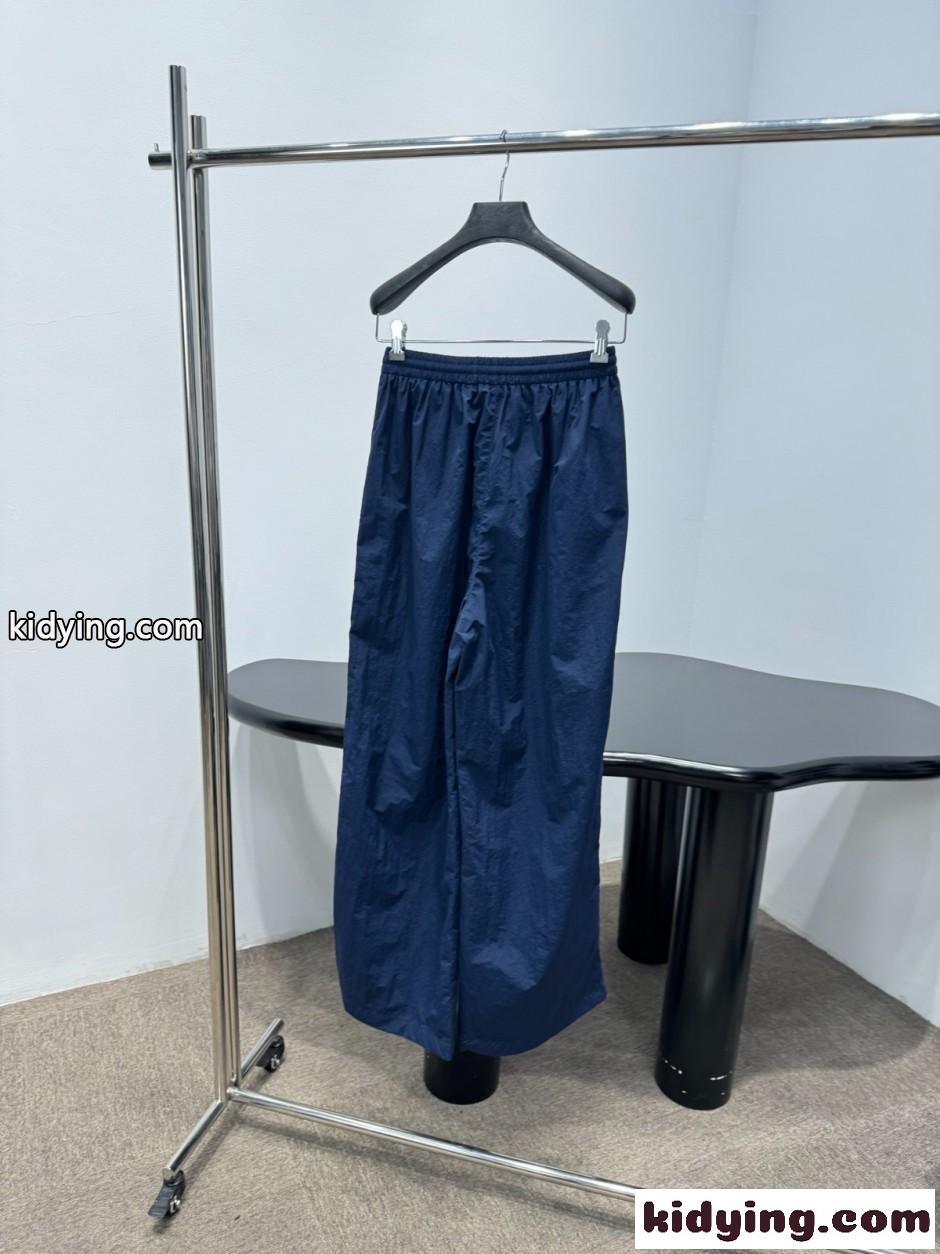 カジュアル トラックスーツパンツ バレンシアガ パンツ コピー ブルー-1