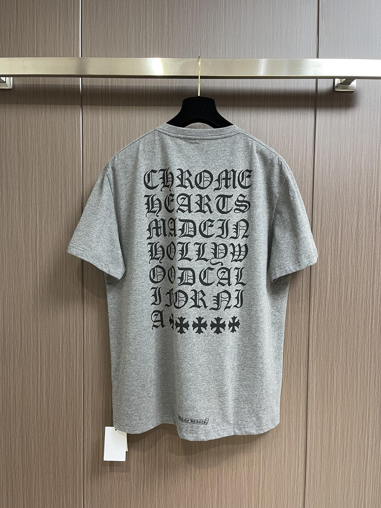 クロムハーツ Tシャツ コピー 半袖 シンプル カジュアル プリント クルーネック-2