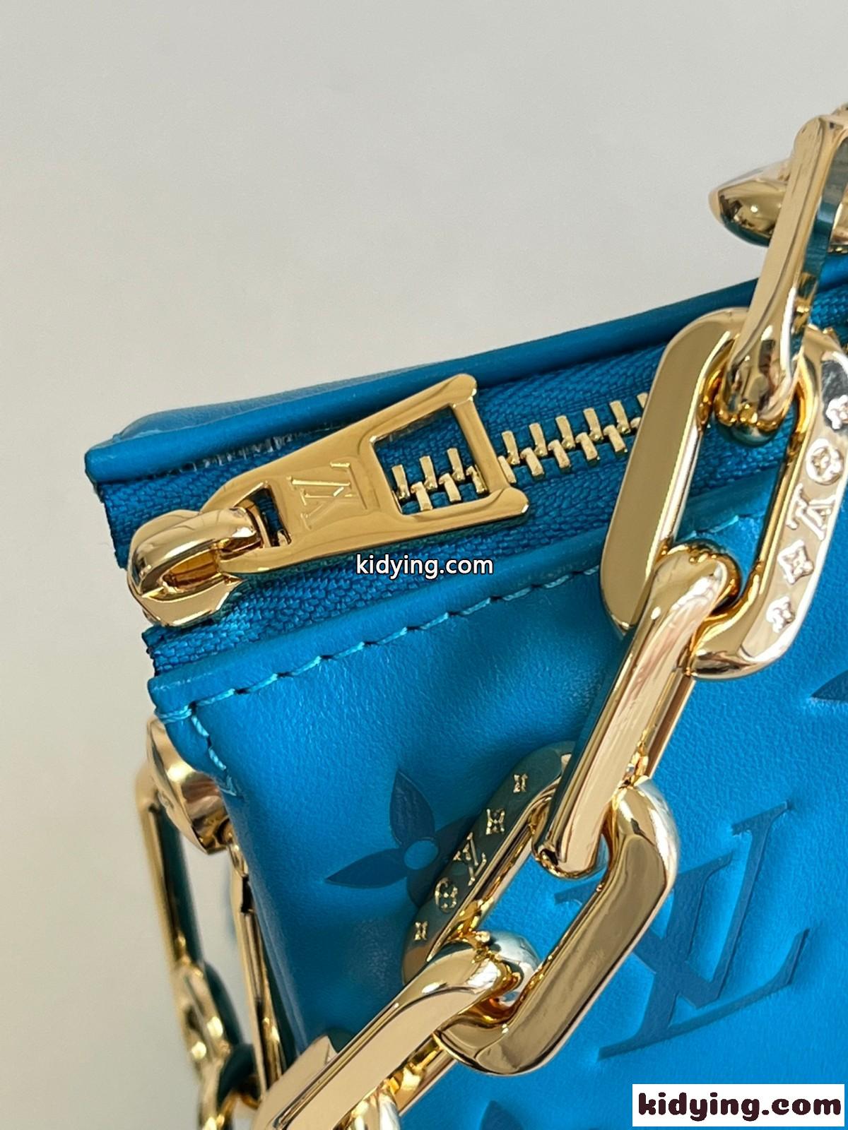 LV ルイヴィトン M20769 クッサン PM スーパーコピー ショルダーバッグ ブルー-4