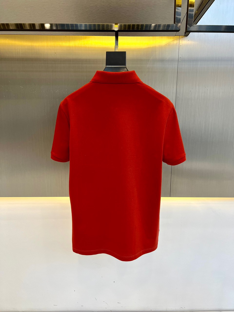 カジュアル ハーフジップ ポロシャツ サルヴァトーレ・フェラガモ 半袖Tシャツ コピー メンズ-4