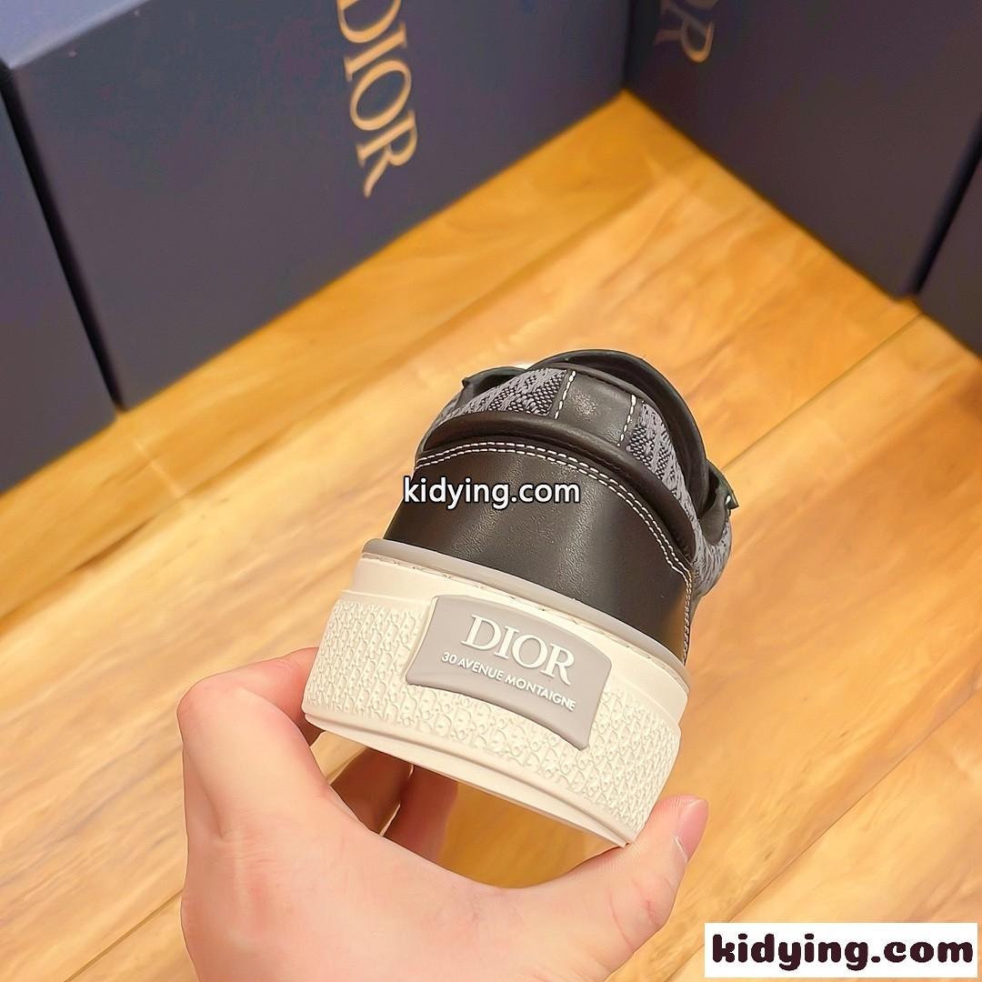 ストリートコーデにも&Dior B33 スニーカー クリスチャン・ディオール スニーカー コピー ブラック-3