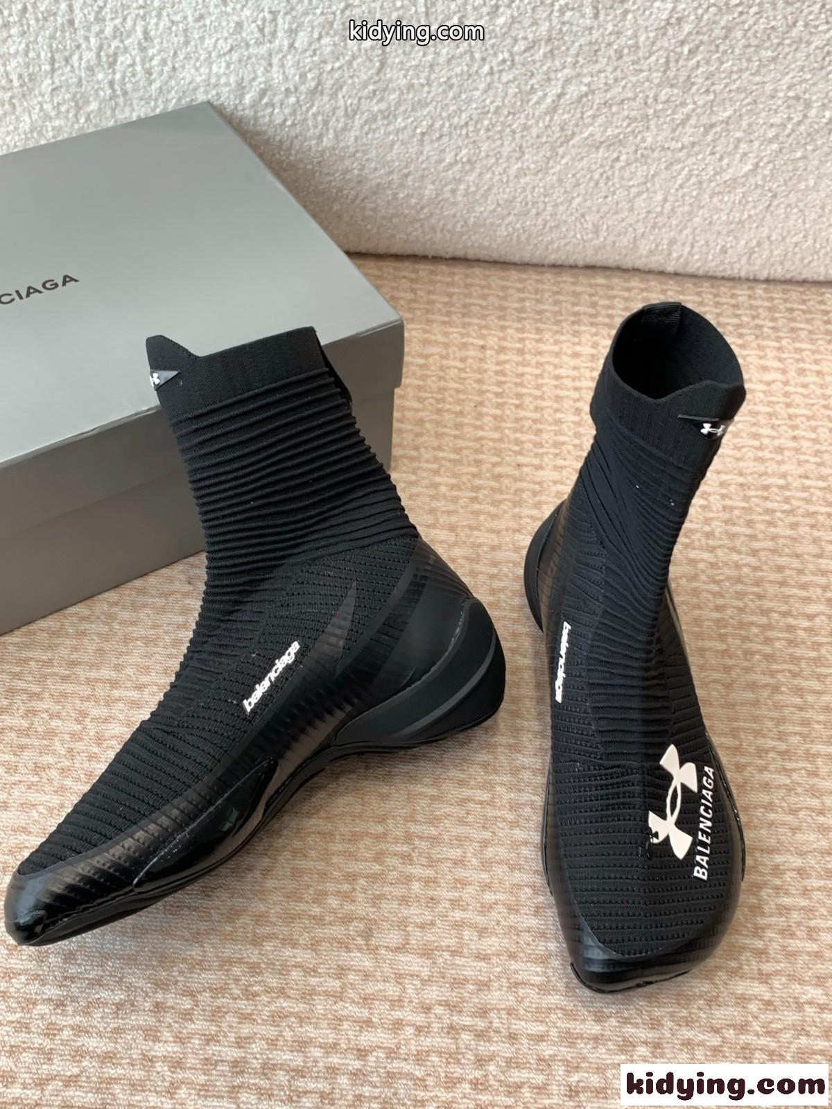 Balenciaga X Under Armour Hyper スニーカー スーパーコピー ブラック-1