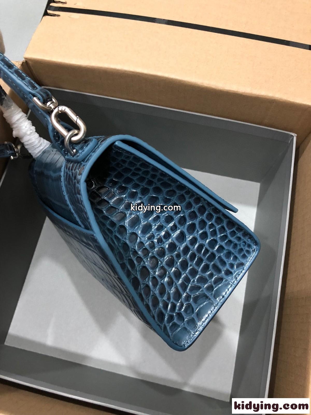 HOURGLASS クロコダイル型押し 上品 人気 ハンドバッグ バレンシアガ バッグ コピー レディース-0