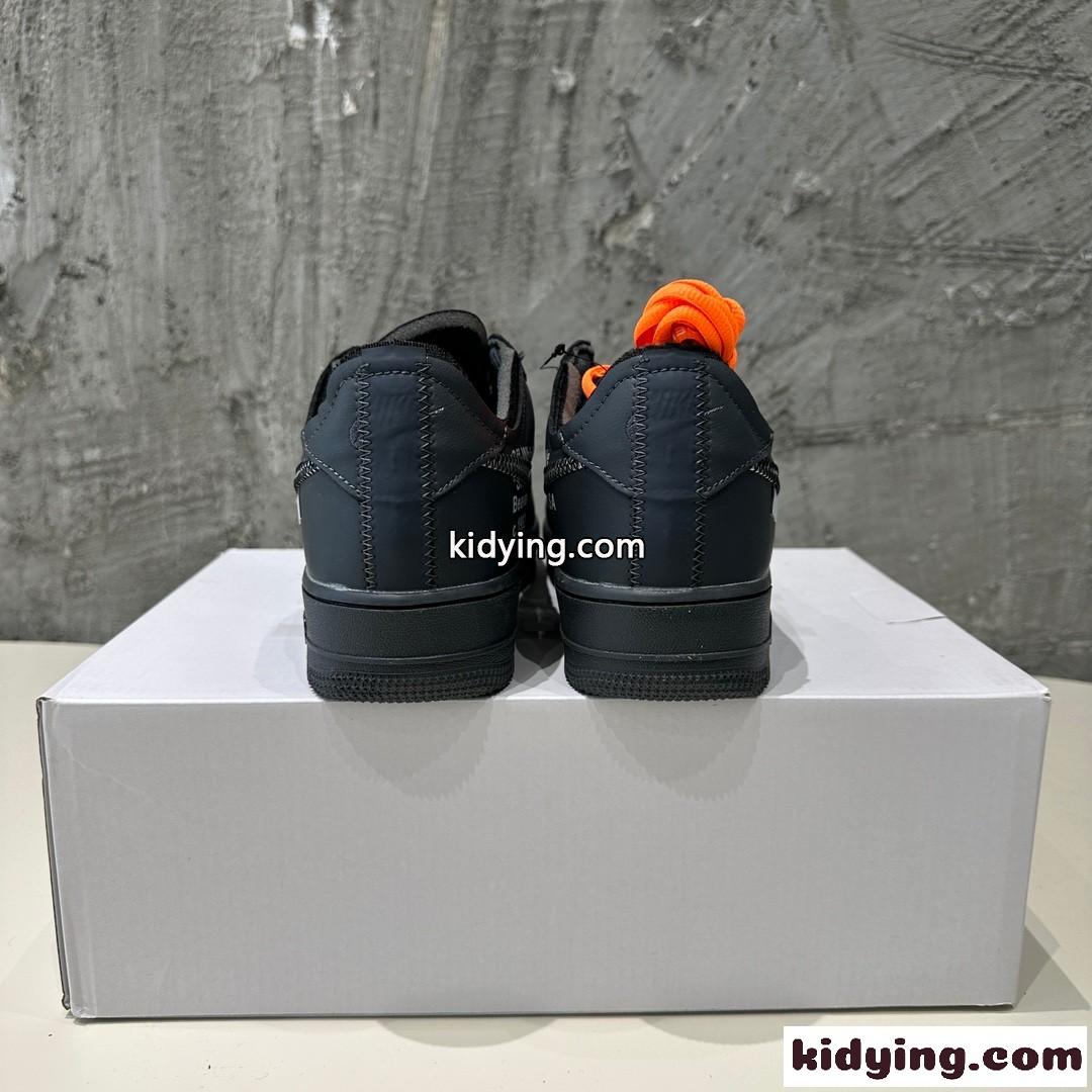 大人気 OFF-WHITE X Air Force 1 オフホワイト スニーカー コピー ブラック-0