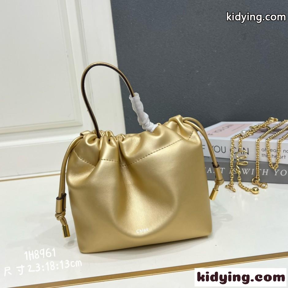 CHLOÉ ICONSショルダーバッグ クロエ バッグ コピー チェーン付き ゴールド-1