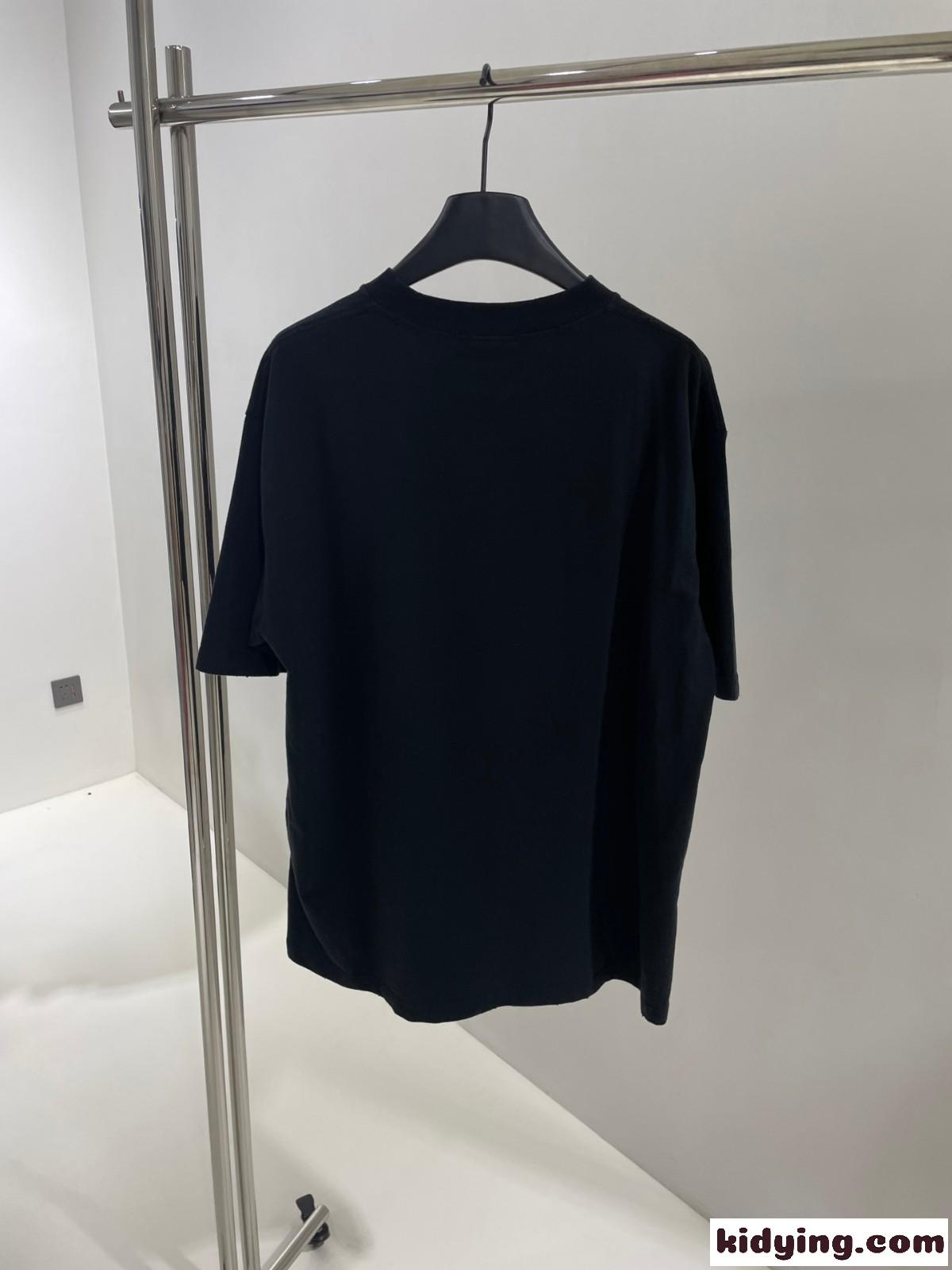 TO MY LOVE Tシャツ バレンシアガ Tシャツ コピー ユニセックス ブラック-0