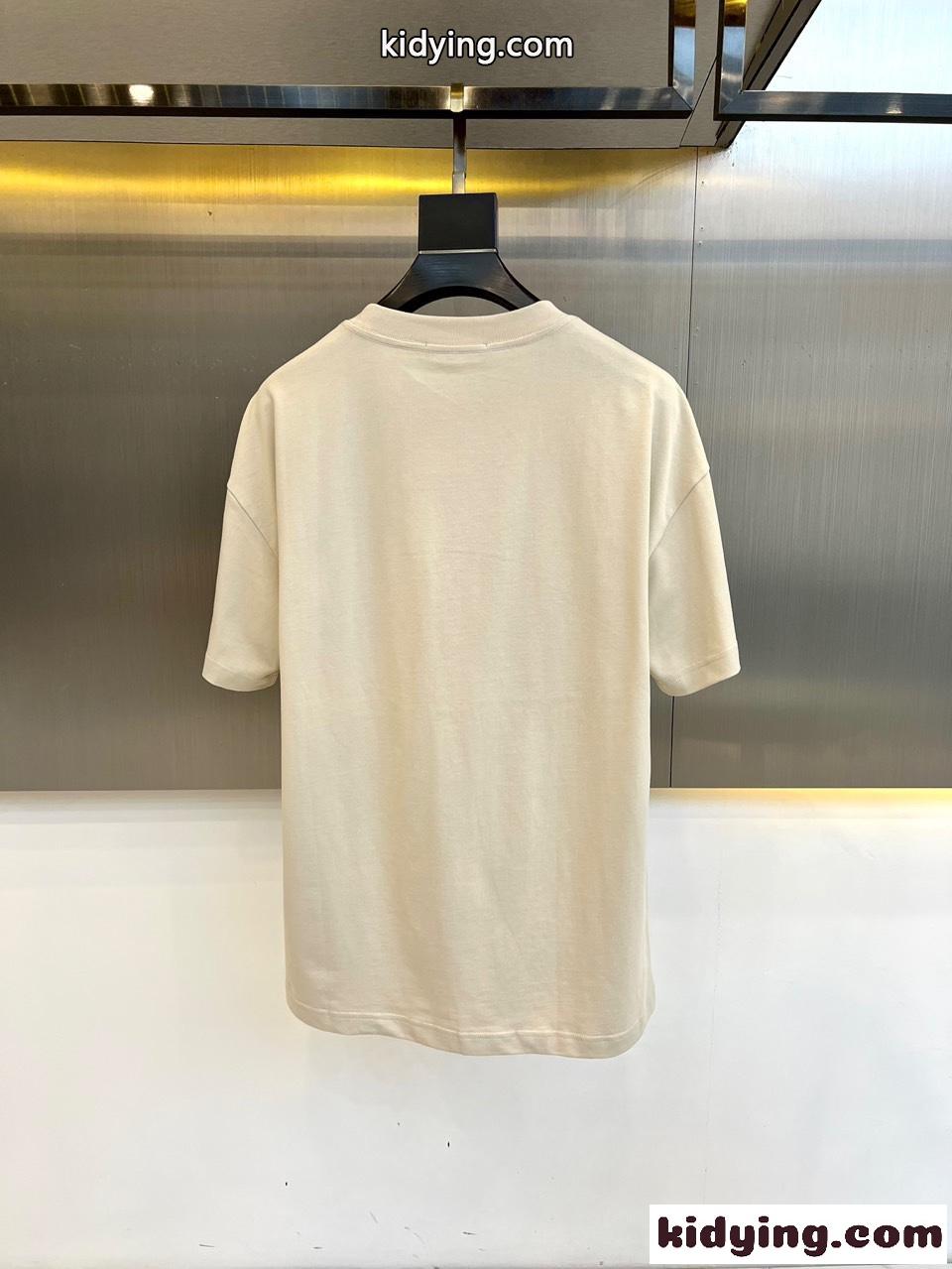 大人気 ロゴプリント クルーネック ドルチェ&ガッバーナ 半袖Tシャツ コピー-4