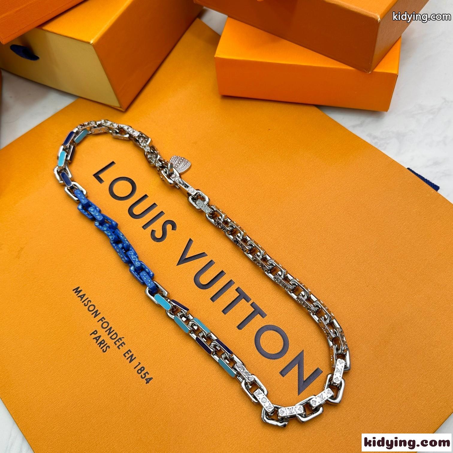 LV × YK コリエ パラダイス チェーン パンプキン ルイ・ヴィトン ネックレス コピー-0