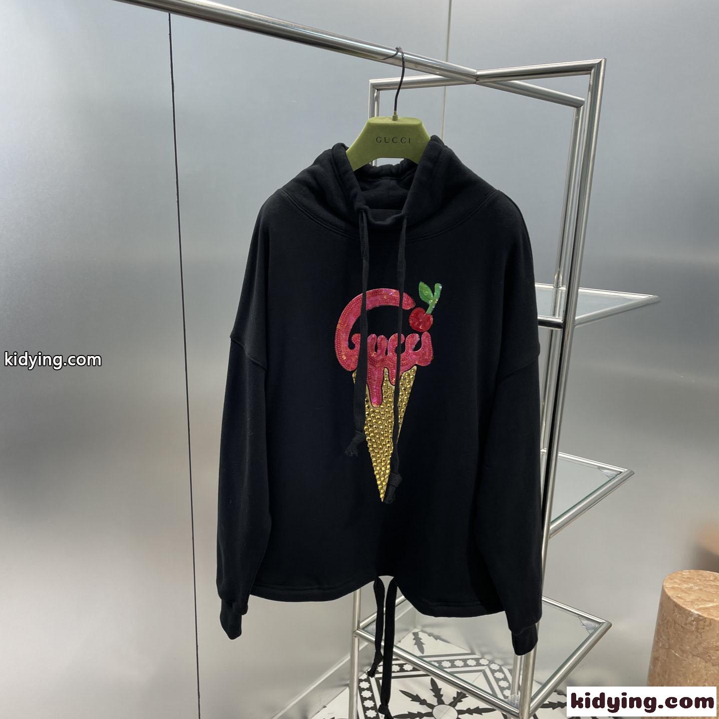 GUCCI アイスクリーム コットンジャージー スウェットシャツ グッチ パーカー コピー-0