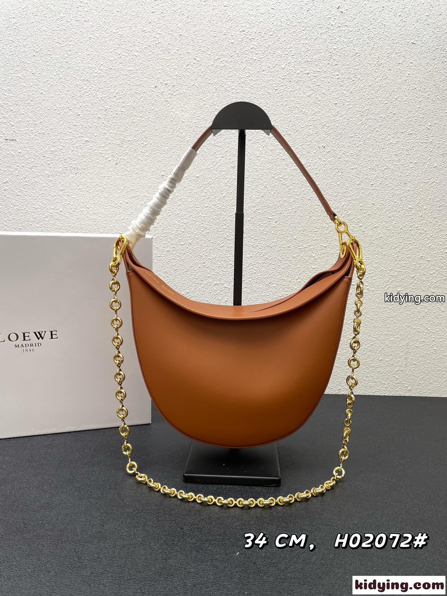 洗練された 上品 カーフレザー ロエベ バッグ 人気 コピー レディース ショルダーバッグ-2