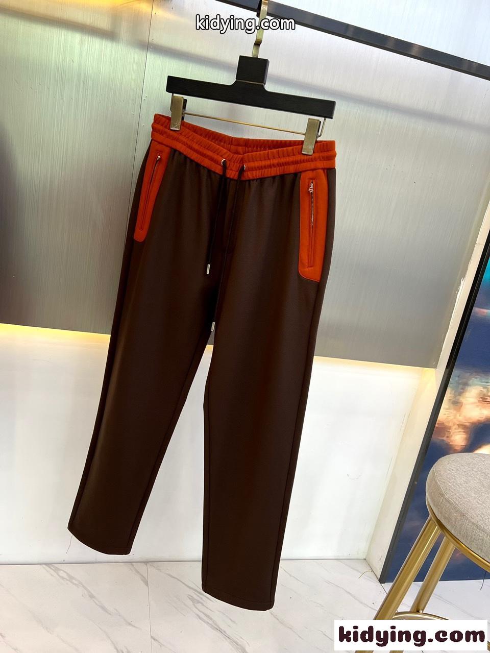 エルメス セットアップ コピー カジュアル 上下セット 合わせやすい ブラウン-3