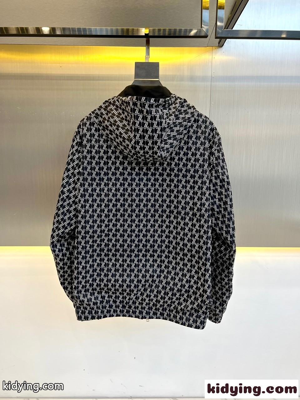 洗練された リバーシブルジャケット エルメネジルド・ゼニア ジャケット コピー-3