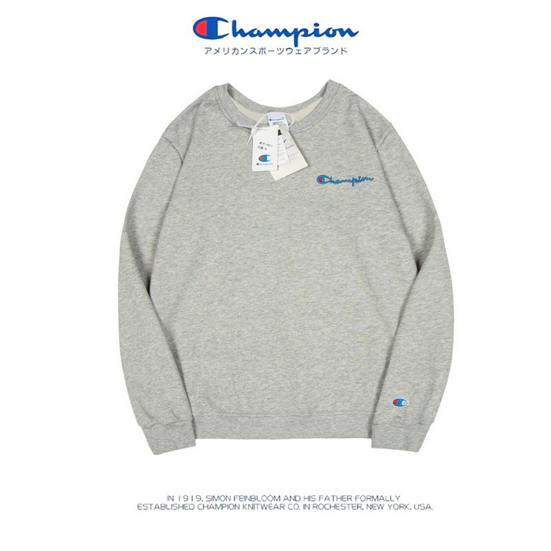 ゆったり 快適 ベーシック 3色あり クルーネック チャンピオン 長袖tシャツ コピー ロゴ カジュアル おしゃれ-2