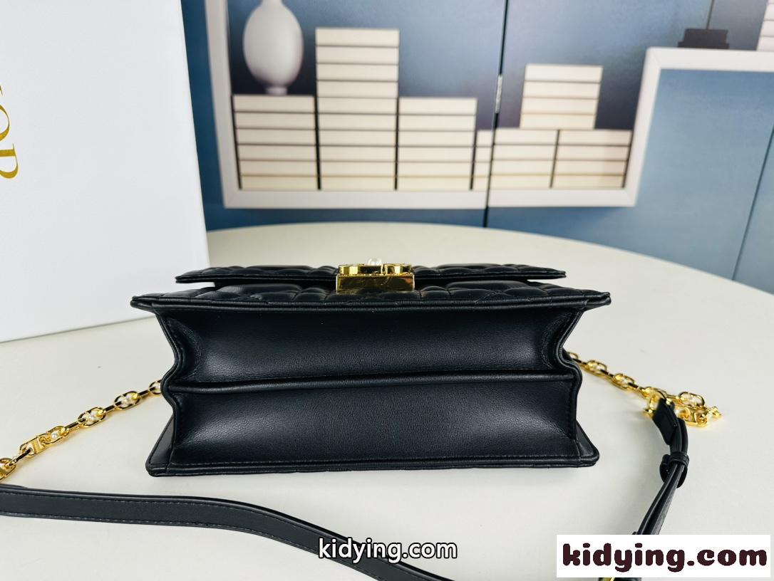 Dior Ange バッグ ミディアム クリスチャン・ディオール バッグ コピー ブラック-4