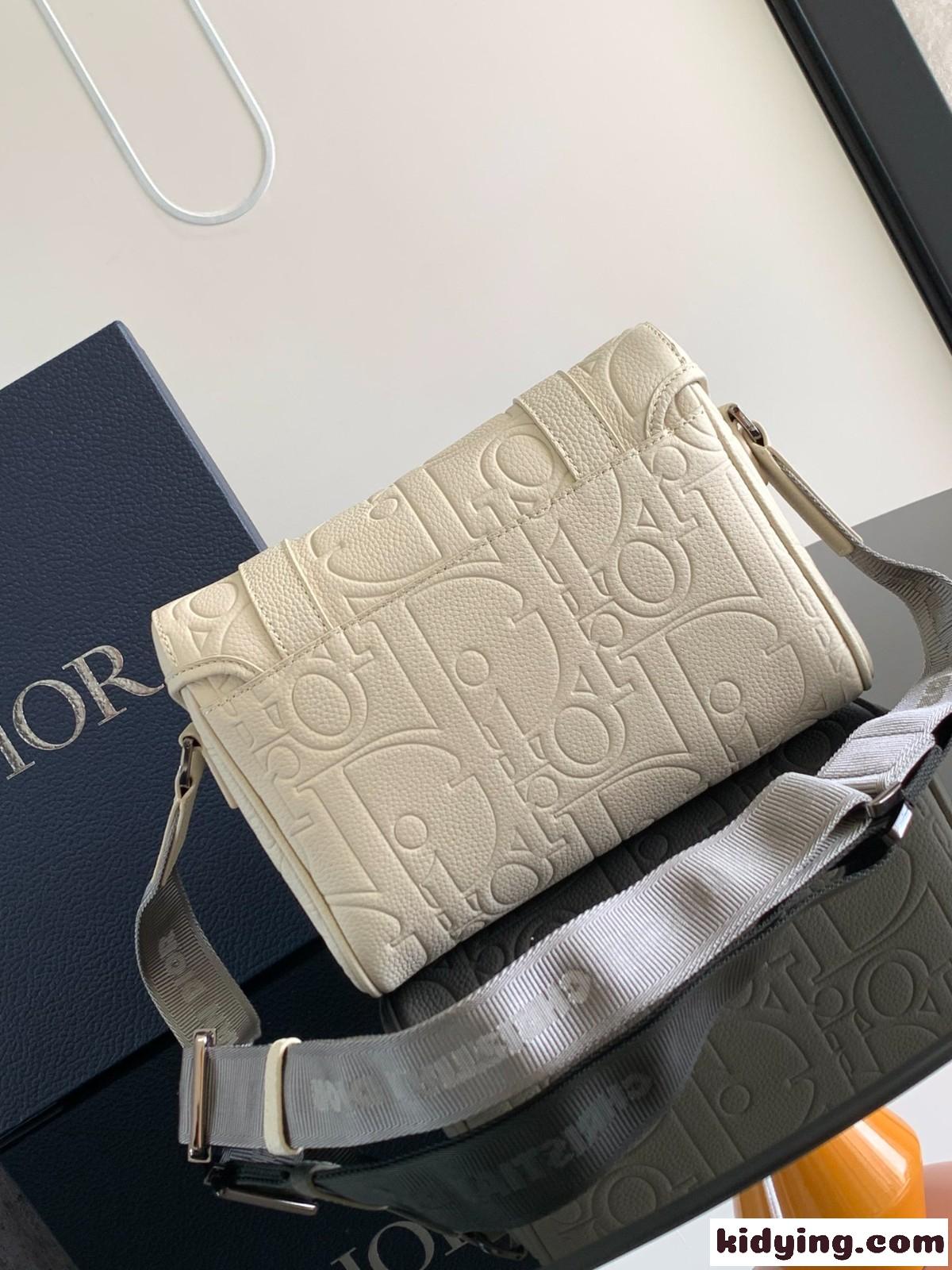 Dior Hit the Road フラップ付き メッセンジャーバッグ スーパーコピー ホワイト-3
