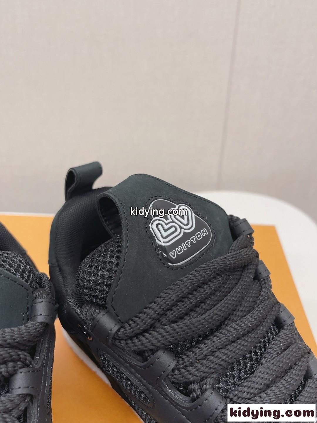 LV スケート・ライン スニーカー ルイ・ヴィトン スーパーコピー ブラック-2