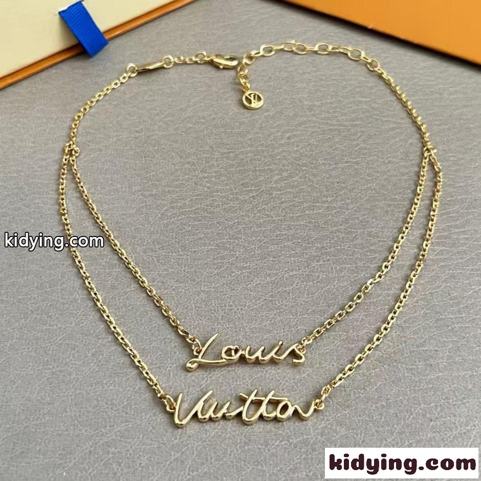 ネックレス･LV スクリプト ルイ・ヴィトン ネックレス コピー アクセサリー-1