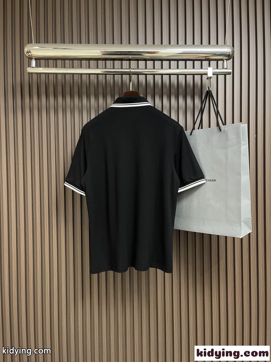 上品 カジュアル ポロシャツ ドルチェ&ガッバーナ Tシャツ 偽物 コットン-1