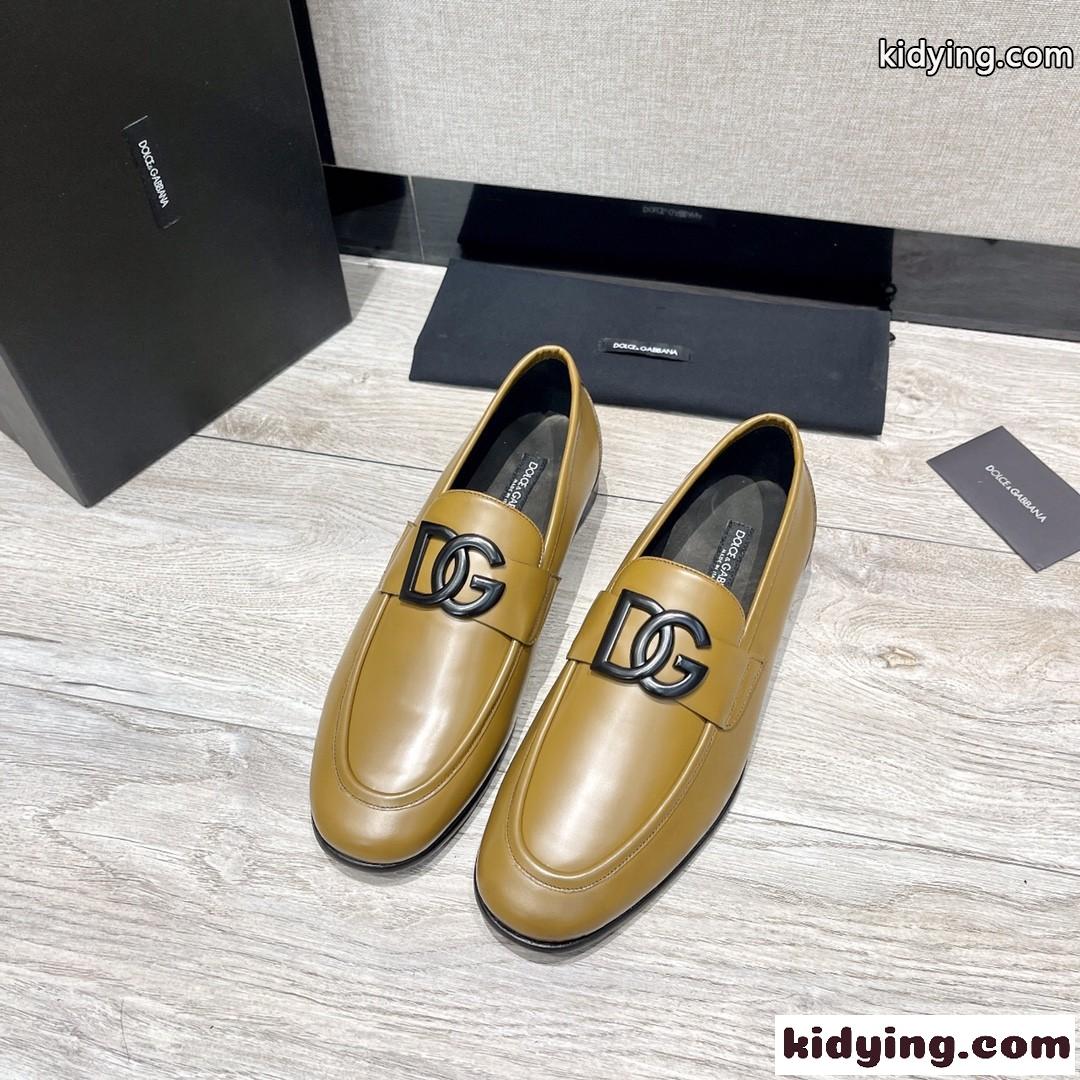ドルチェ&ガッバーナ モカシン コピー ビジネス 上品 レザー メンズシューズ-0