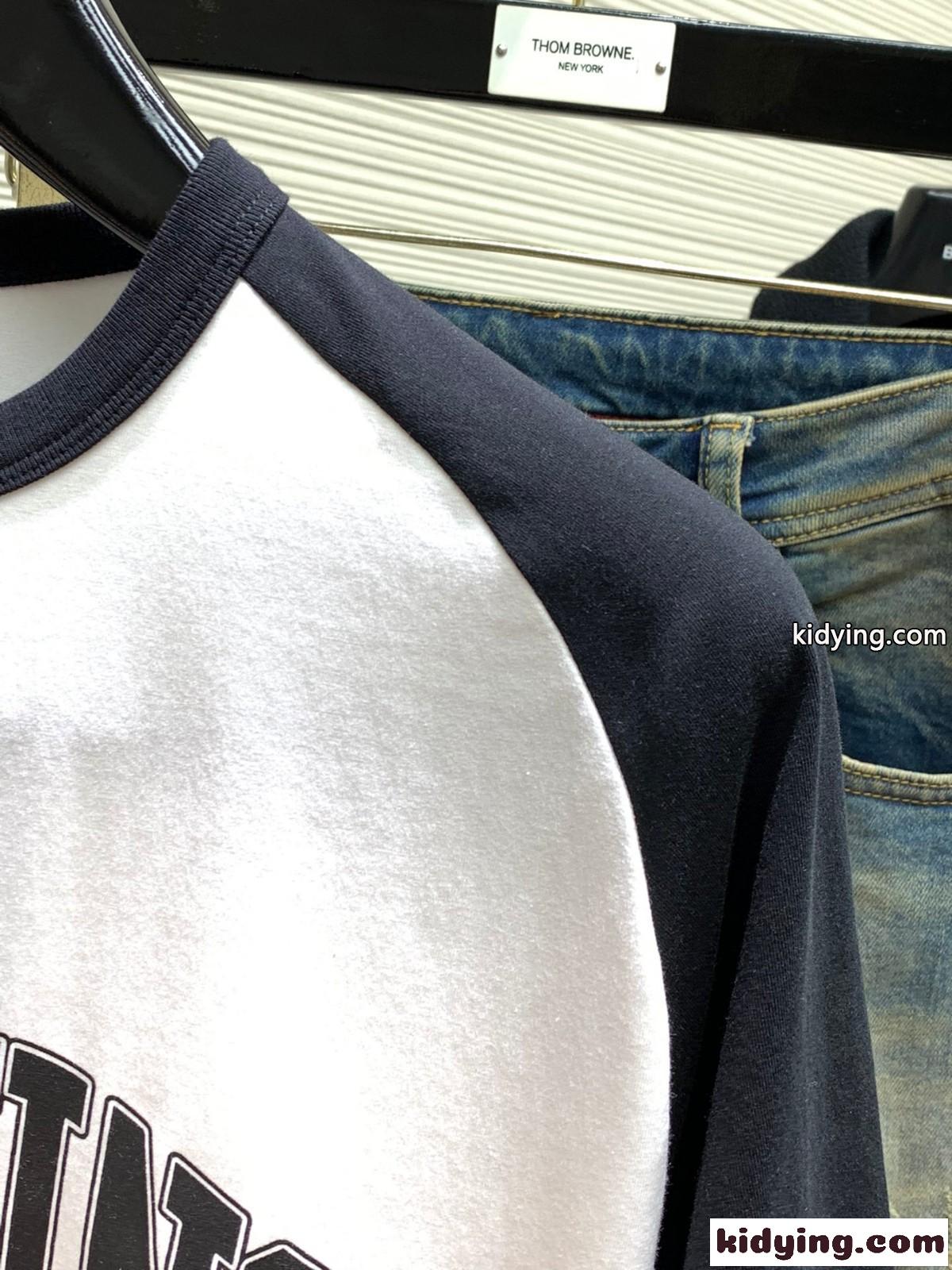 メゾン プリント クルーネック コットン 半袖Tシャツ ヴァレンティノ Tシャツ コピー ユニセックス-3