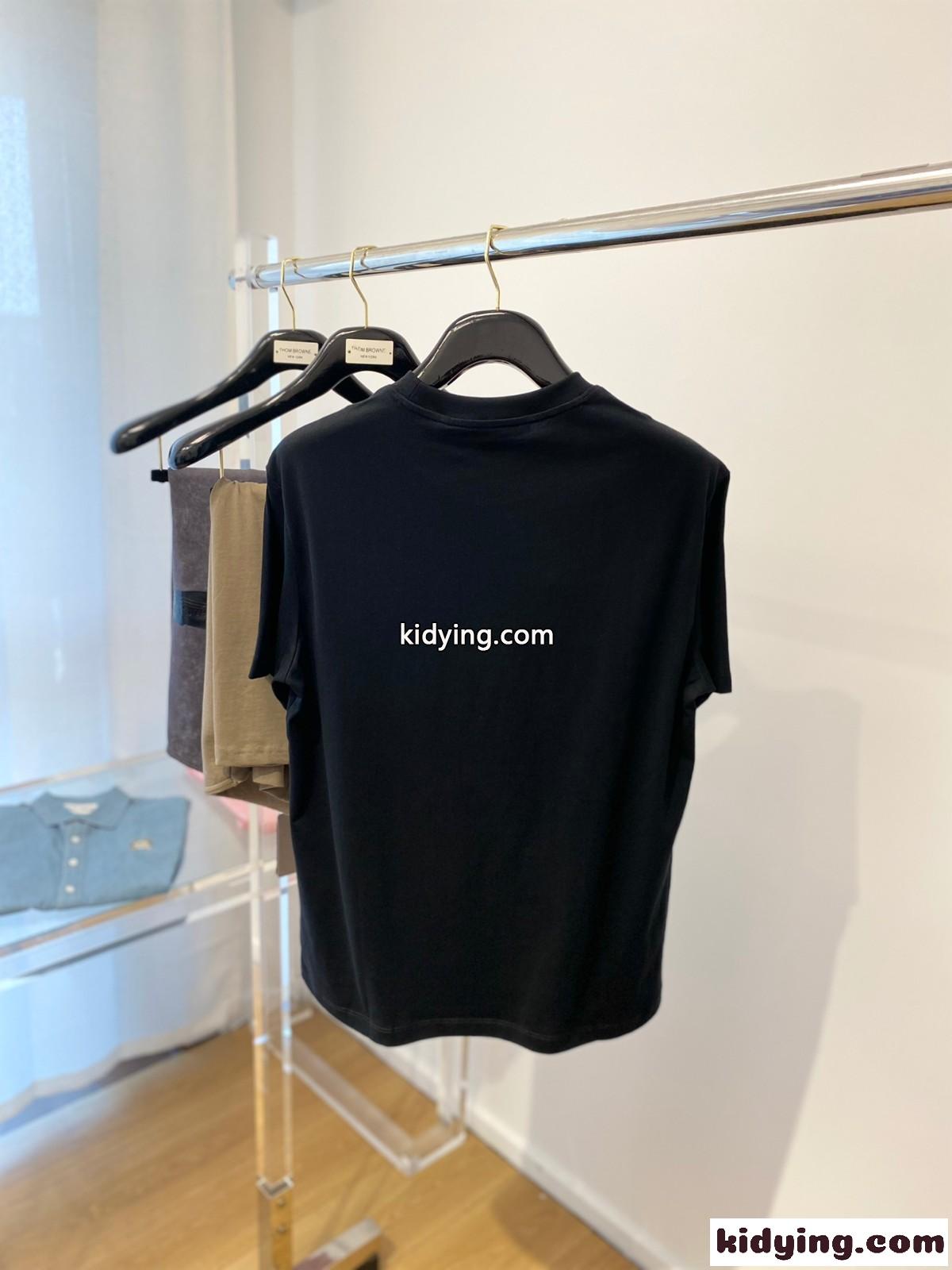 カジュアル プリント オフホワイト tシャツ コピー コットン 半袖Tシャツ-3