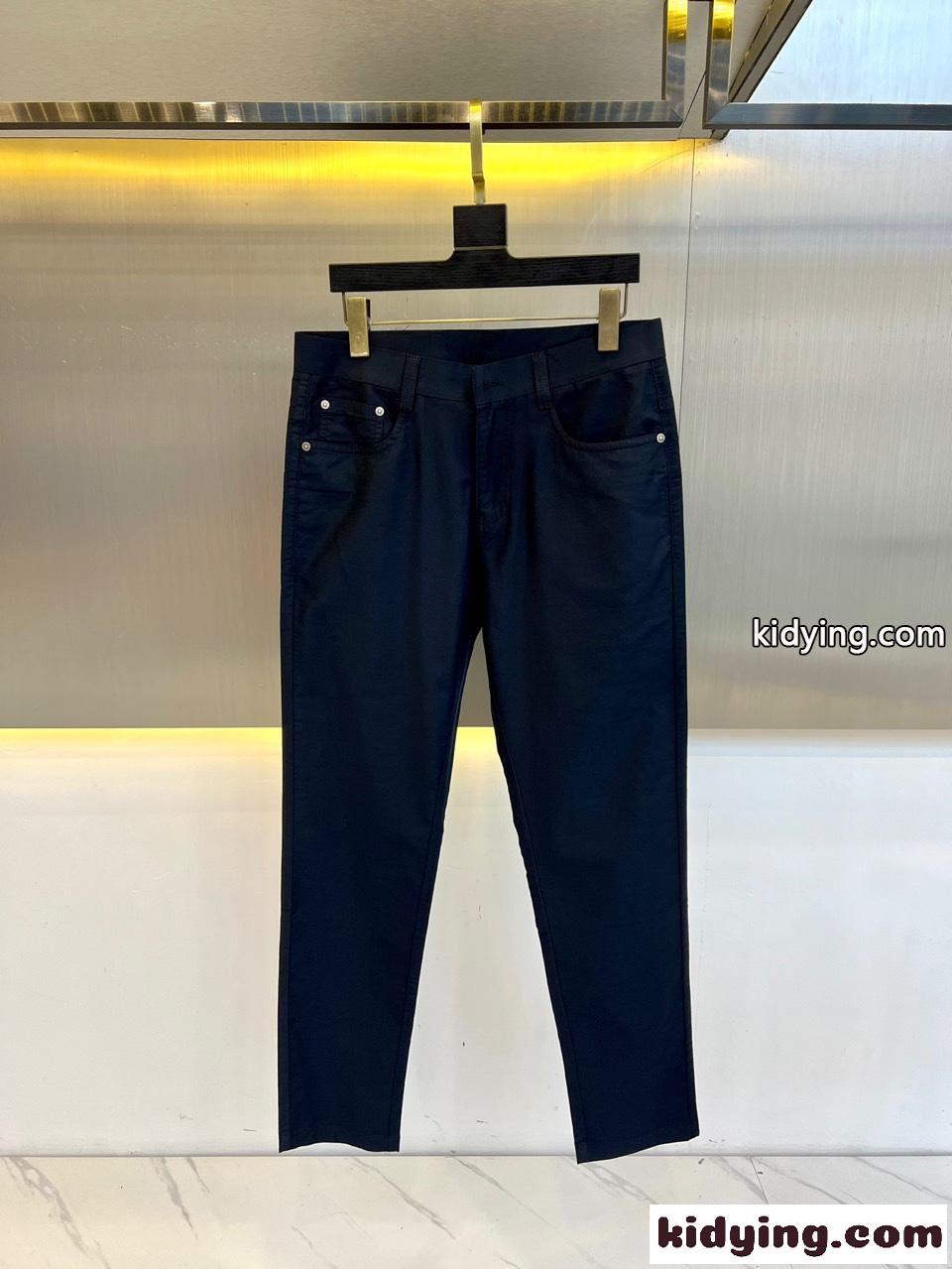 カジュアル ビジネス チノパンツ トムフォード パンツ 偽物 ネイビー-2