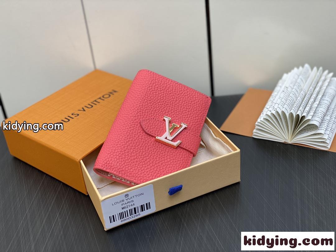 LV ヴェルティカル 折りたたみ財布 ルイヴィトン 財布 スーパーコピー ピンク-1
