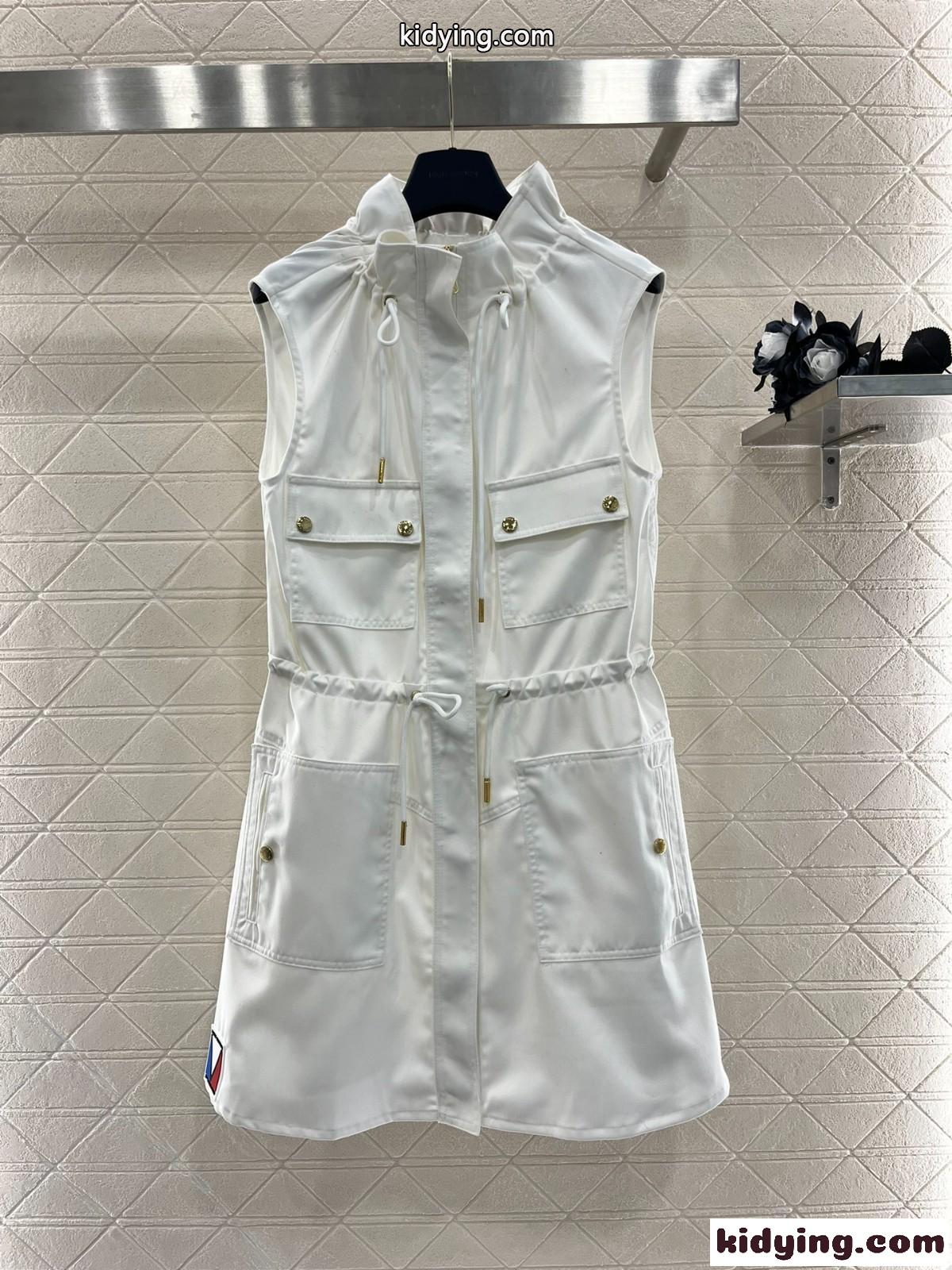 LV x ACユーティリティドレス ルイヴィトン ワンピース コピー レディース-2