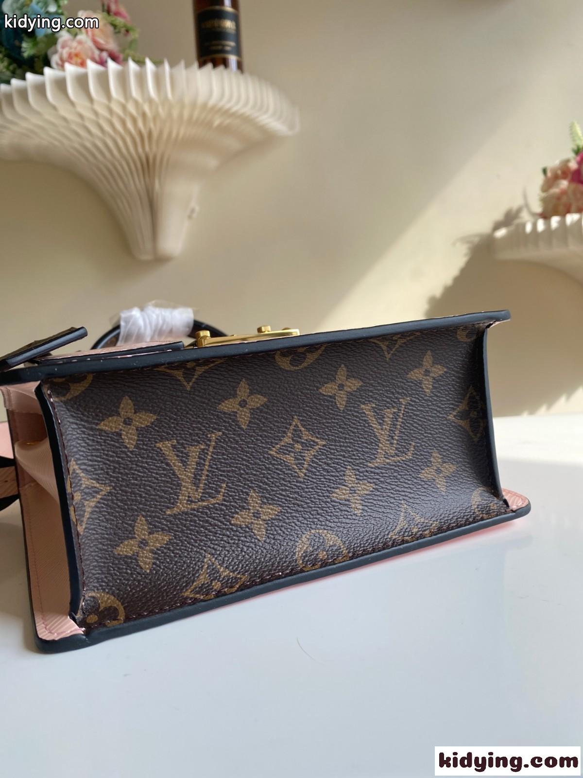 LOUIS VUITTON ルイヴィトン M90376 ヴェルニ スプリングストリート PM スーパーコピー ピンク-4