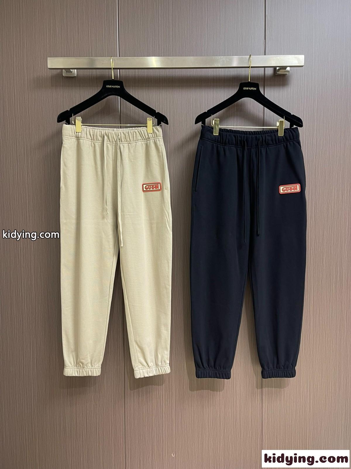 カジュアル コットン 合わせやすい グッチ パンツ コピー スウェットパンツ-0
