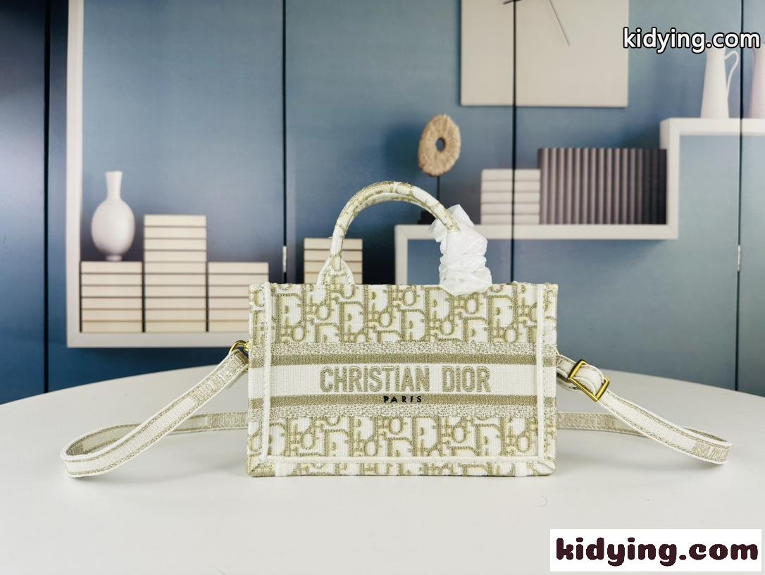 オブリーク クリスチャン・ディオール バッグ コピー Dior Book Tote バッグ ミニ-1