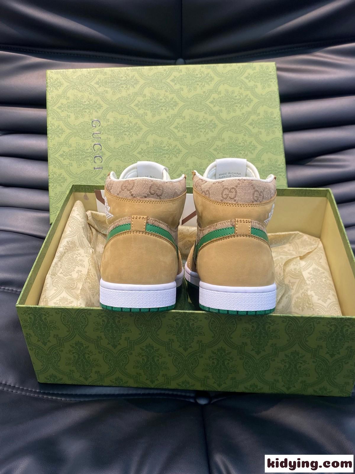 Gucci X nike ハイトップスニーカー グッチ スニーカー コピー メンズシューズ-1